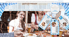 Desktop Screenshot of gasthaus-westermeier.de